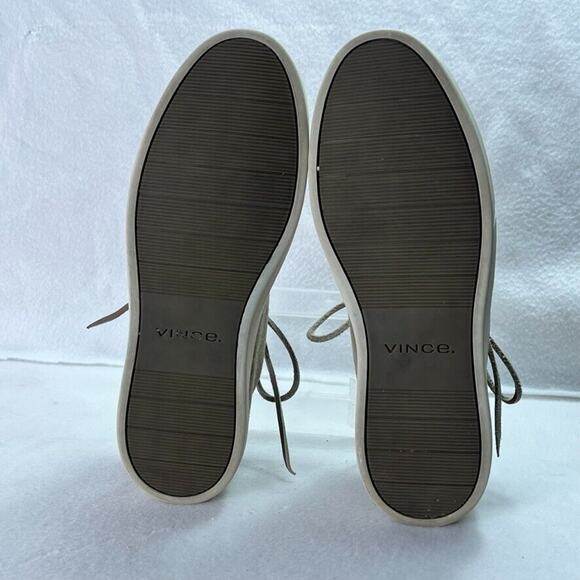 Vince Sneakers Mens 11.5M Brown Suede Leather Casual Shoes Lace Up Lined main image 7